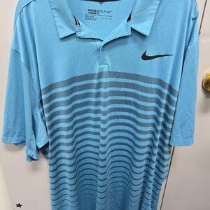 Nike Golf Men's Blue Polo Shirt